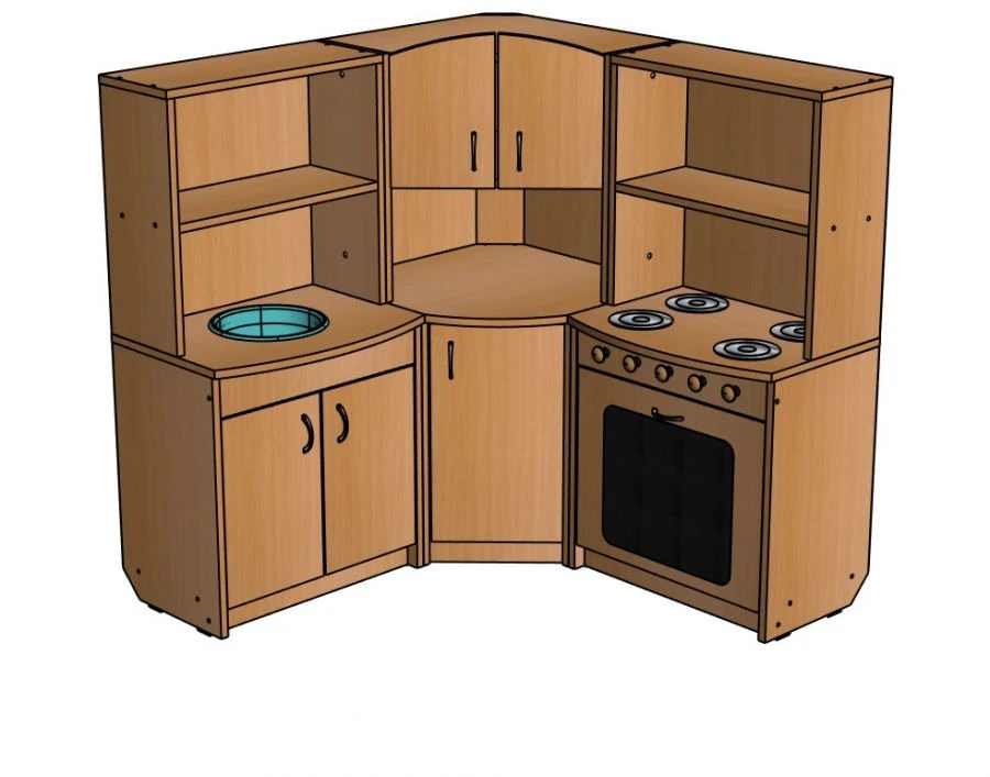 Preschool Play Kitchen Set No. 5 H=800/ NIM22