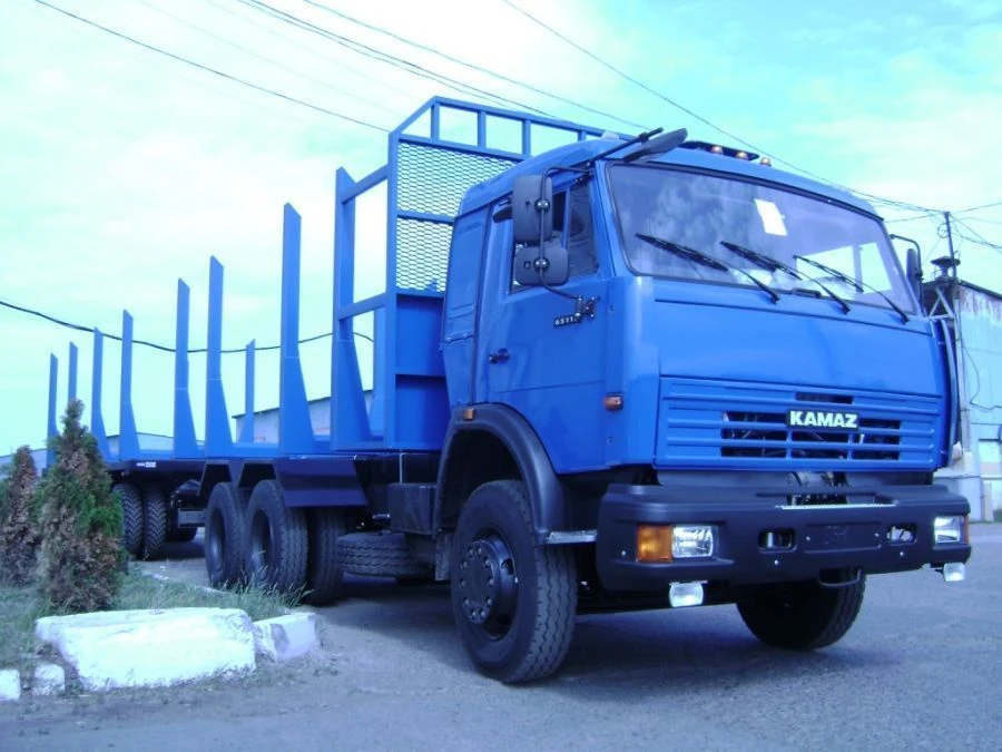 AZC1030 Timber Transporter Truck 533916 on Chassis 65115-A5