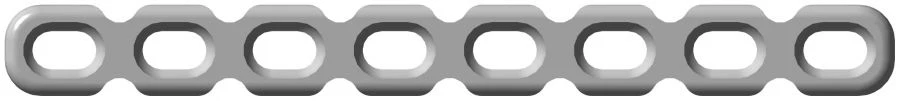 Reconstruction Plate for Bone Fragments (4-20 Holes, Length 49-192 mm)