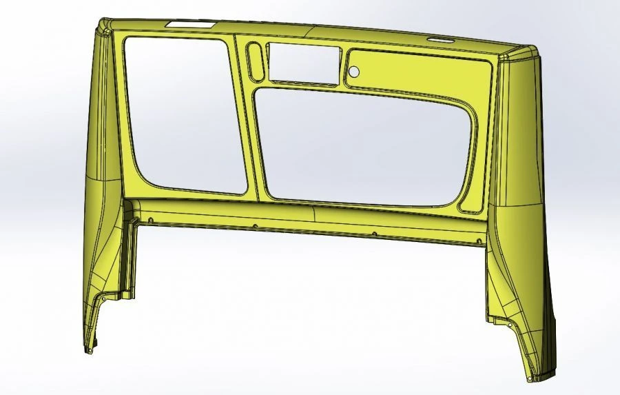Complete Rear Mask for Vehicles 5299-401-5602500/B
