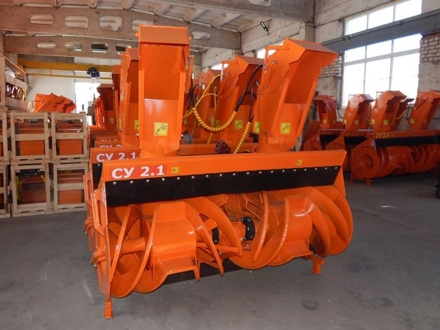 SU 2.1 Mounted Snow Blower for MTZ Tractor - 2100mm Width