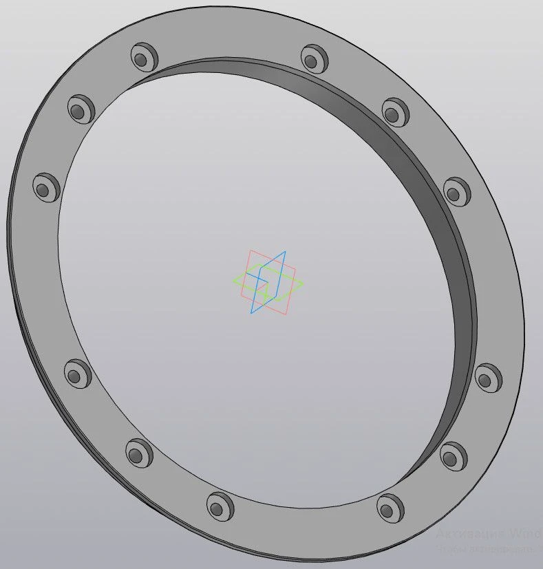 Pressure Disc VГK 74.71.10.002 for Tram Wheel Hub Fixation