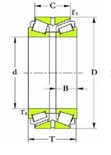Tapered Roller Bearing, Double Row, Model 97936XLM