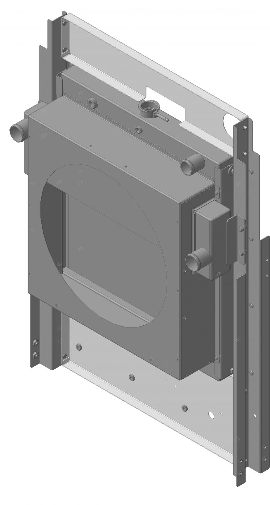 Radiator Block for Engine Cooling - A0000485525-1301005