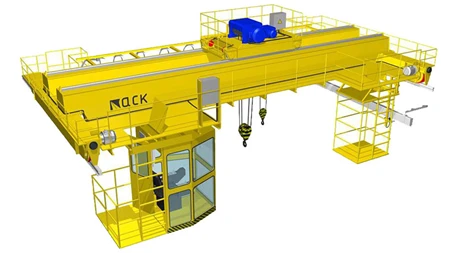 Electric Bridge Crane, Two-Girder, Support Type