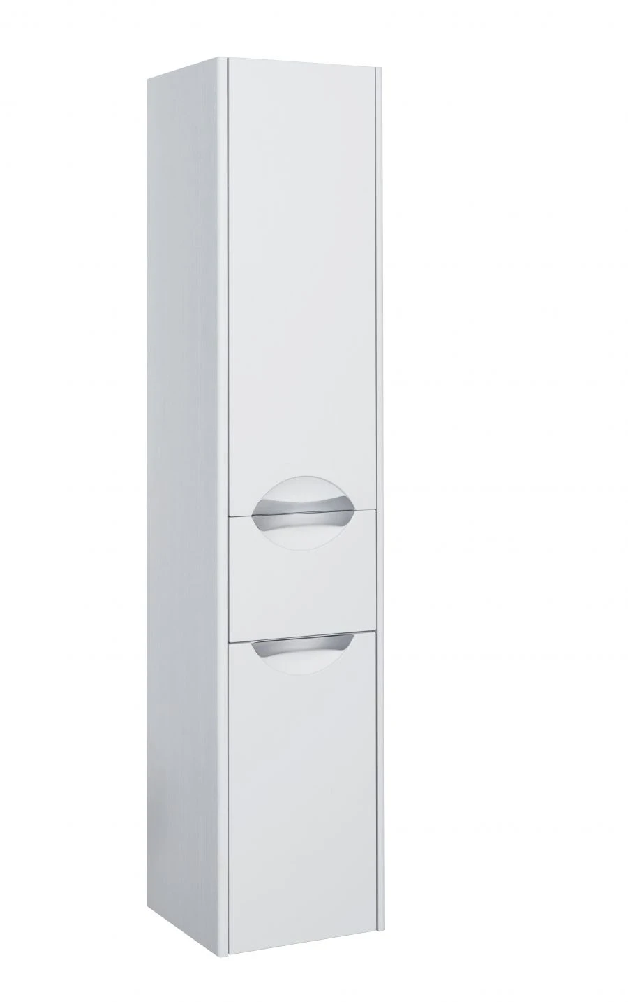 Aquaton Silva Right Column Cabinet in Polar Oak