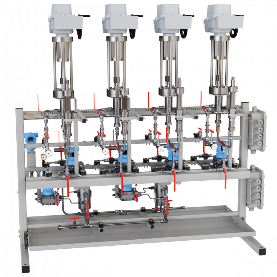 Inhibitor Dosing Unit INH for Gas Pipeline Regulation