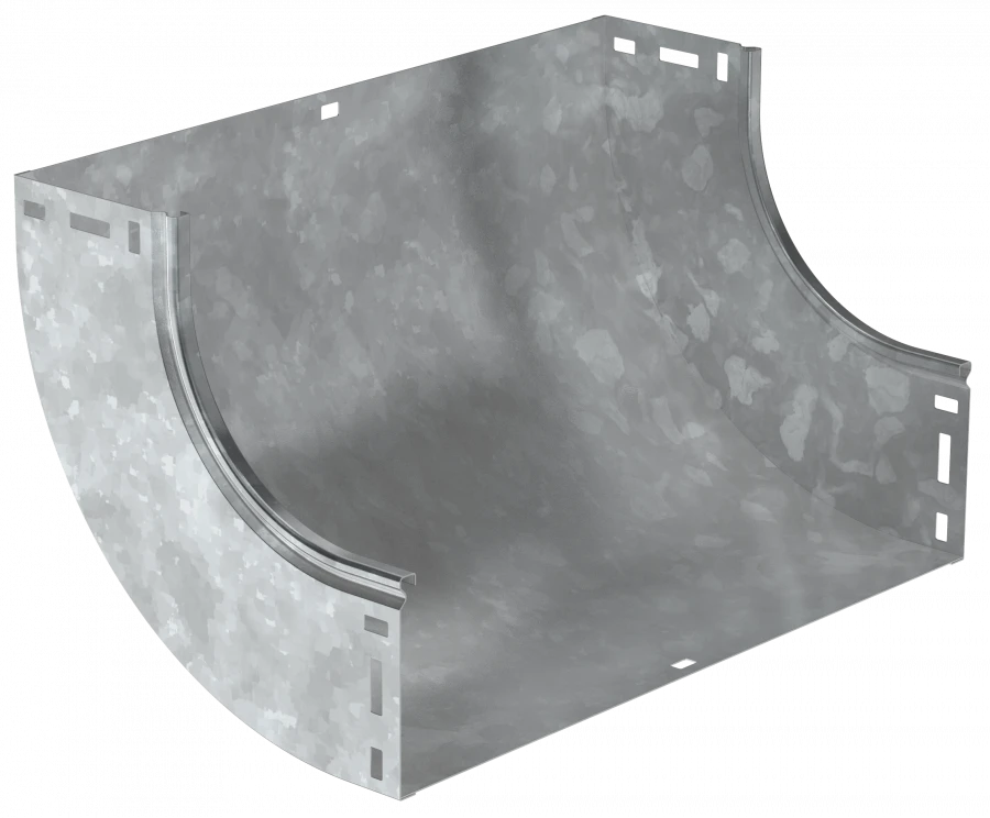 Smooth Vertical 90° Bend Type B10 ESCA 50x500mm HDZ IEK