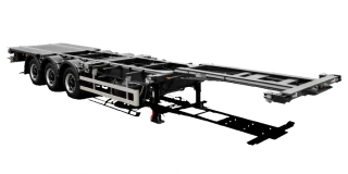 BONUM 928010 Semi-Trailer for Cargo Transport