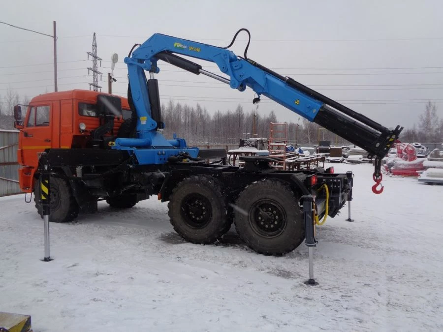 Hydraulic Crane Truck KMA on KAMAZ 5350 Chassis Model 51K10N-UJ