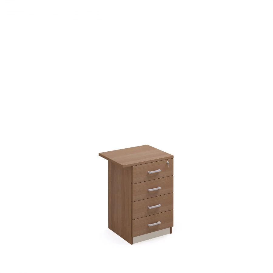 Wooden Office Cabinet with 4 Drawers, Art. 208