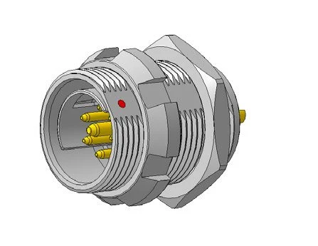 Low-Frequency Cylindrical Connector SNC2 (Plug)