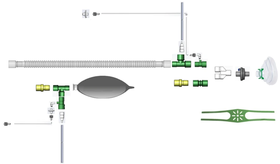 Breathing Devices for Anesthesia and Resuscitation Equipment, Type R