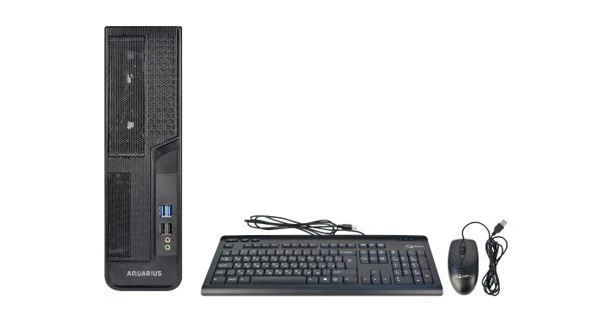 Compact Desktop Computer System for Office Use Aquarius Pro P30