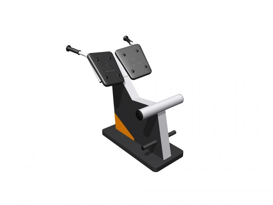Inclined Back Trainer Outdoor Gym Equipment Romana 207.04.02