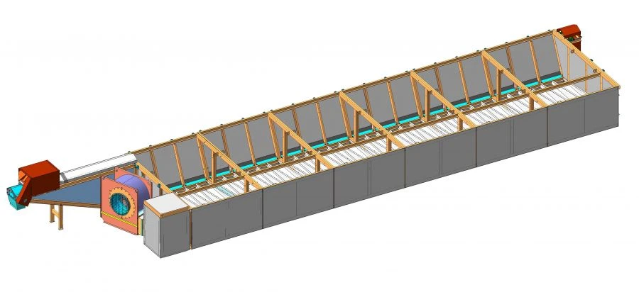 Aerated Receiver for Wet Grain AПВЗ-60