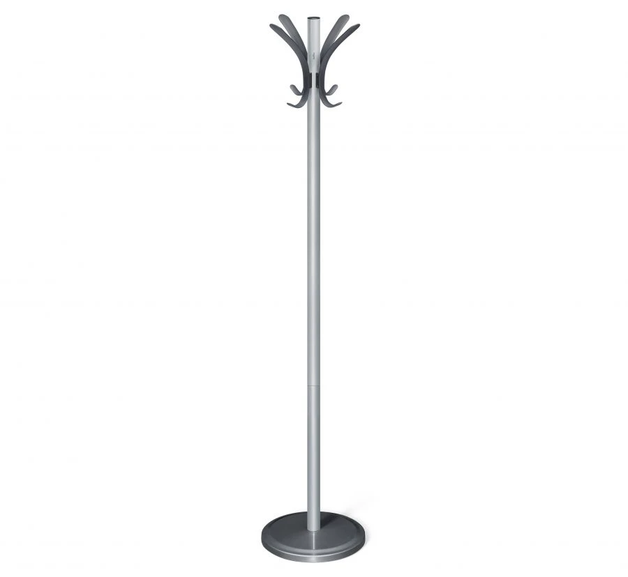 Metal Clothes Rack with 4 Hooks - Sheffilton SHT-CR17
