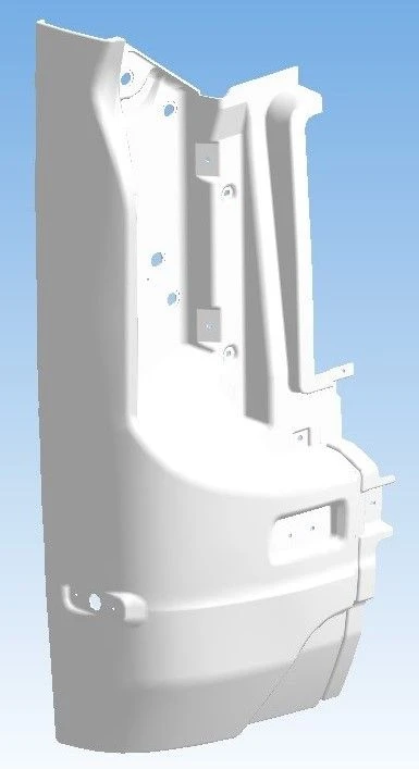 Left Rear Corner Assembly Panel for Bus 320435-04-5601017