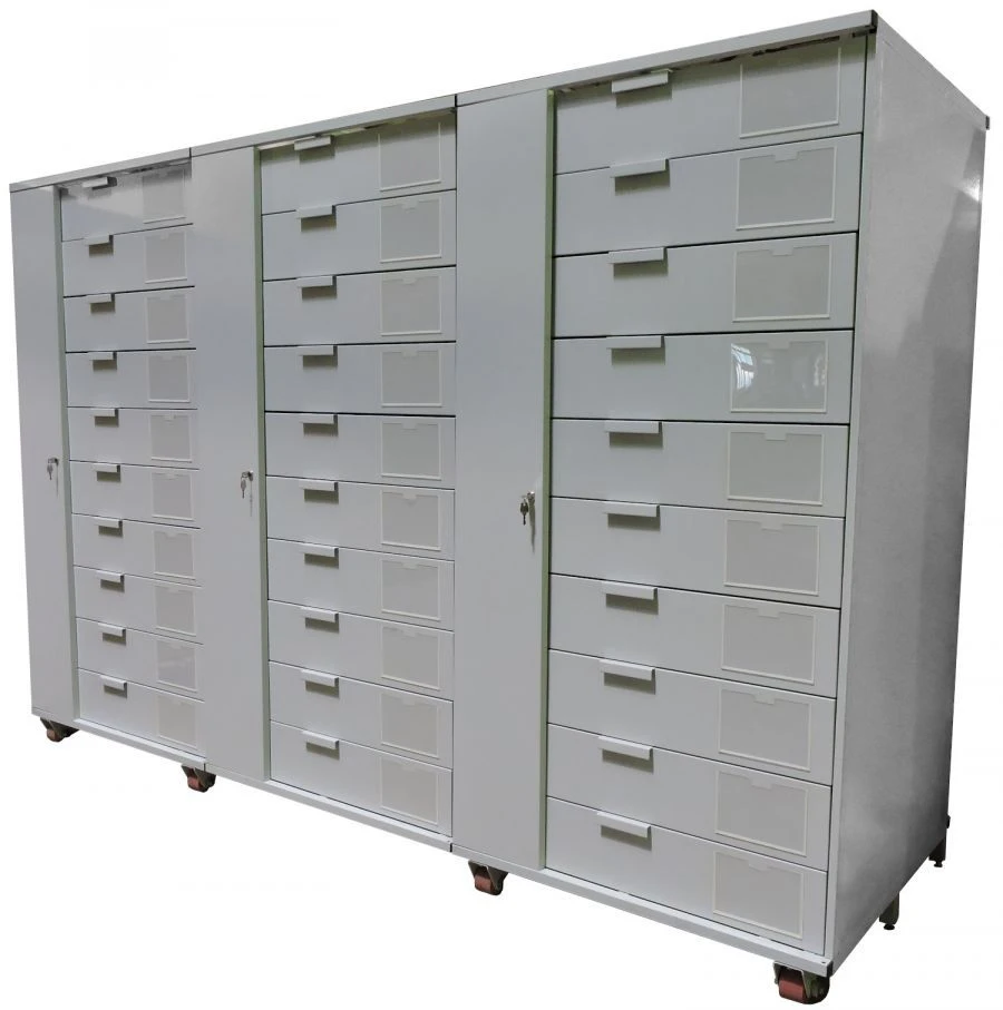 Metal Storage Cabinet for Control Bullets and Cartridges
