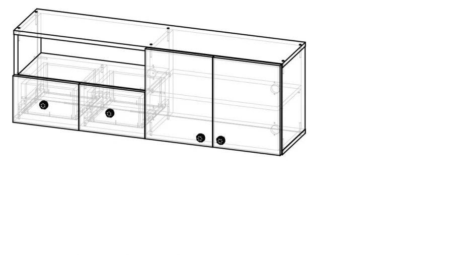 Wall-Mounted Hardware Cabinet SHK 6 NF