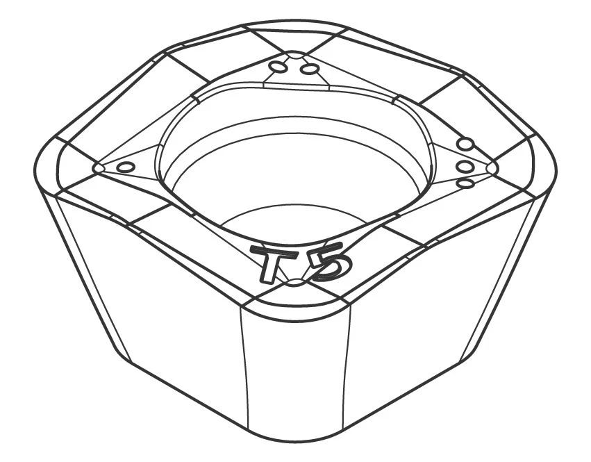 Carbide Milling Insert KB15-XT20-T5 M20P