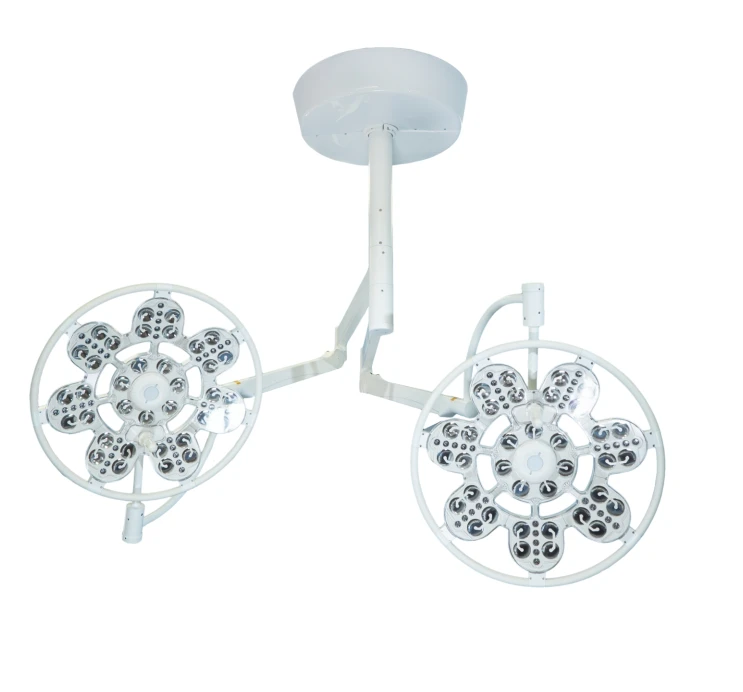 Adjustable Surgical Ceiling Light with Emergency Power "EMALLED 500/500 LT NP