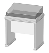 Horizontal Display Case 944x644x1100mm