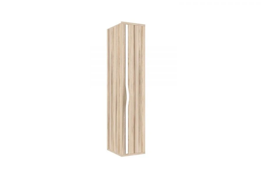 Single Door Cabinet Marta LD.636010.000 (White/Desira Ash)