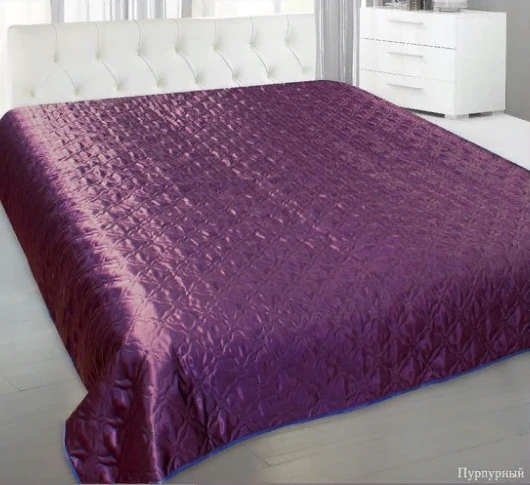 Quilted Bedspreads with Synthetic and Blended Fillings