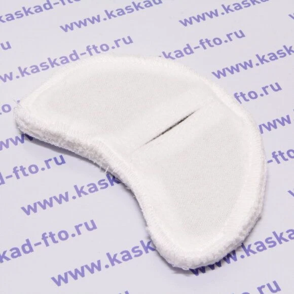 Therapeutic Conductive Electrode with Carbon Fabric Distribution Element, Neck Type