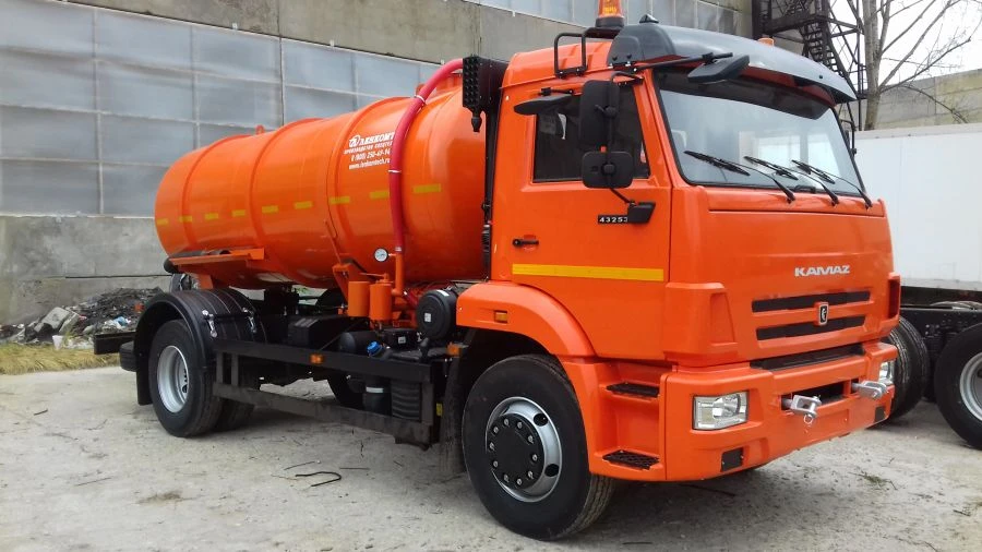АВТОЦИСТЕРНА ВАКУУМНАЯ МВ 4690А2-40 НА ШАССИ КАМАЗ-43253-G5