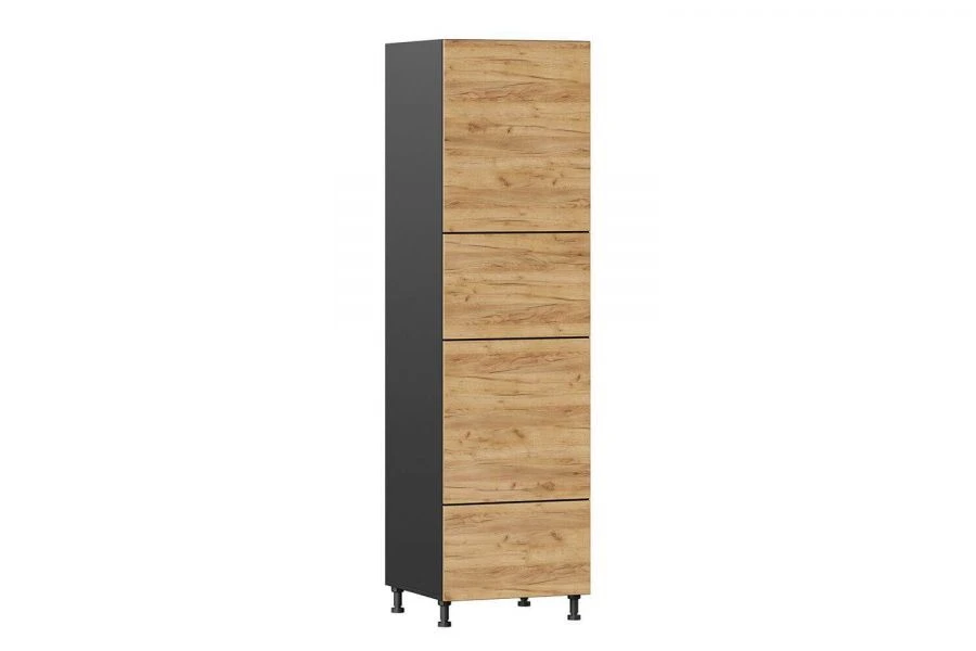 Sherwood LD.281210.000 Kitchen Cabinet Facade Set (Golden Oak/Black)