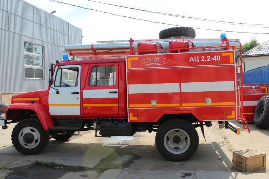 GAZ 33086消防水罐车AЦ 2.2-40
