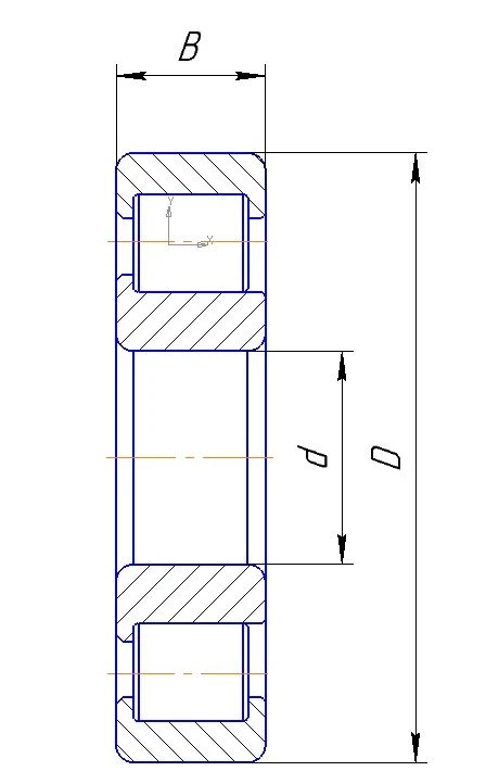 Rolling Bearing 6-42408K4-ETU 100/1