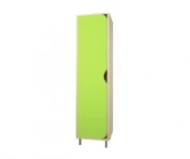 Wooden Children's Wardrobe for Clothes, One Section, Art. 00017