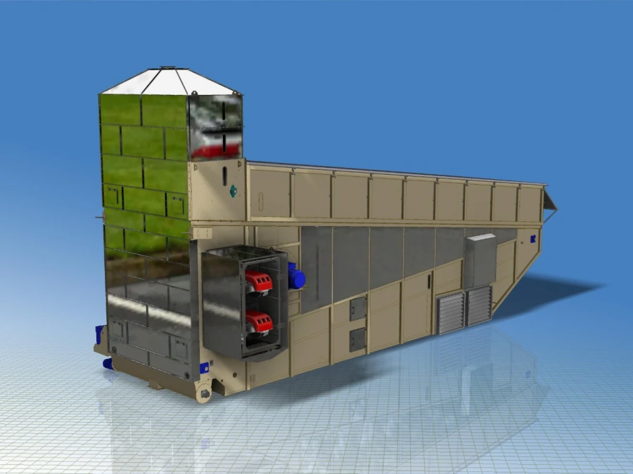 RIMIS Conveyor Grain Dryer for Gentle Seed Drying