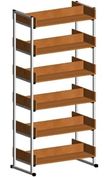 Standard Metal Frame Shelving Unit