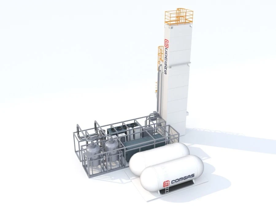 Air Separation Unit for Liquid Nitrogen and Oxygen - KDON-140Y/160Y