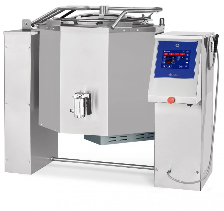 Electric Cooking Boiler with Mixing and Cooling Functions KPEM-160-OMP-VK