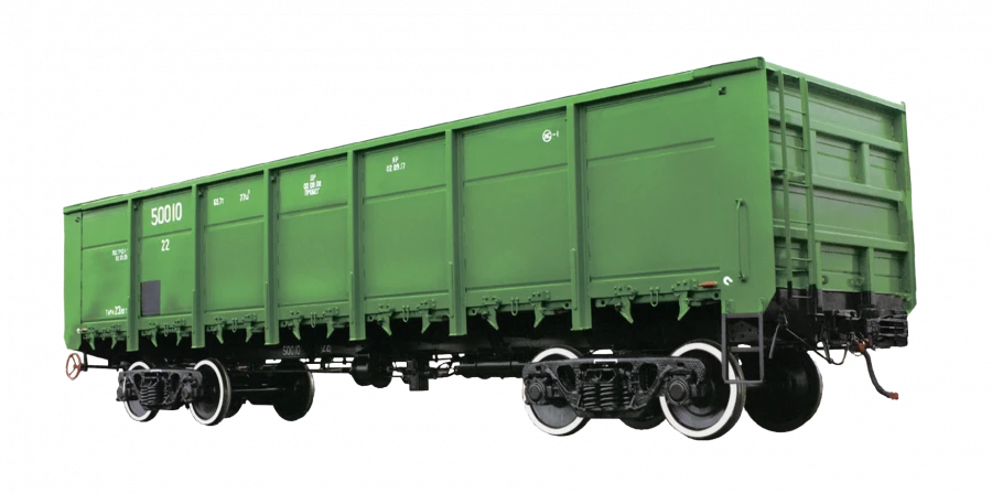 Half-Vagon Model 12-132-02 for Bulk Cargo Transport