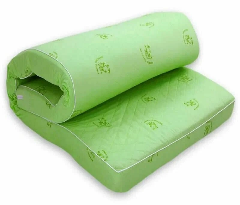 Non-Spring Mattress with Mixed Fabric Top and Fiber Filling