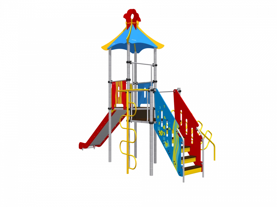 Children's Play Complex for Thematic Games - Romana 101.03.00