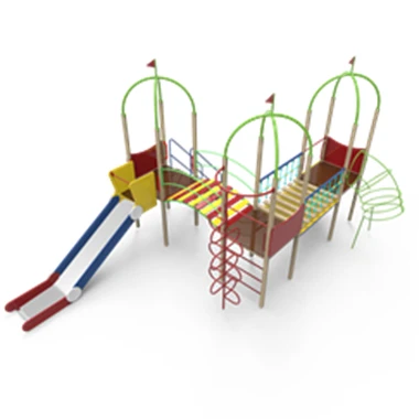 Children's Play Complex for Ages 6+ - Model DG-007