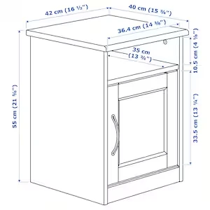 Wooden Nightstands for Bedroom (TA 2)