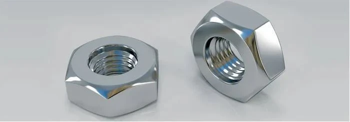 Hex Nuts with Metric Coarse and Fine Thread DIN 934:1987 M14 - M20