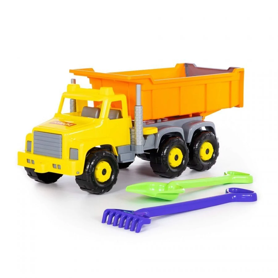 Supergiant Dump Truck with Large Shovel and Rake, Model 5557