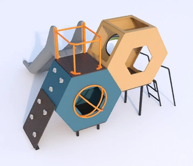 Children's Play Complex for Thematic Games 115.77.00