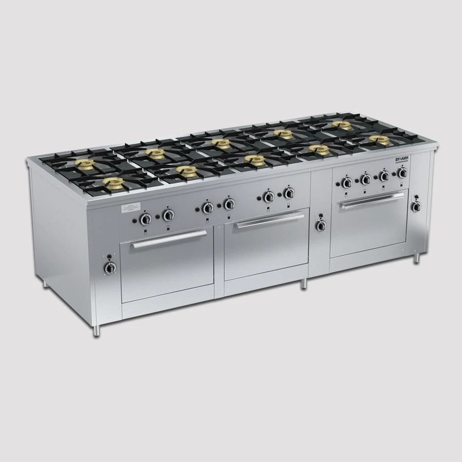 Professional Gas Stove PRG-IIA-10 3DSh "Maxi