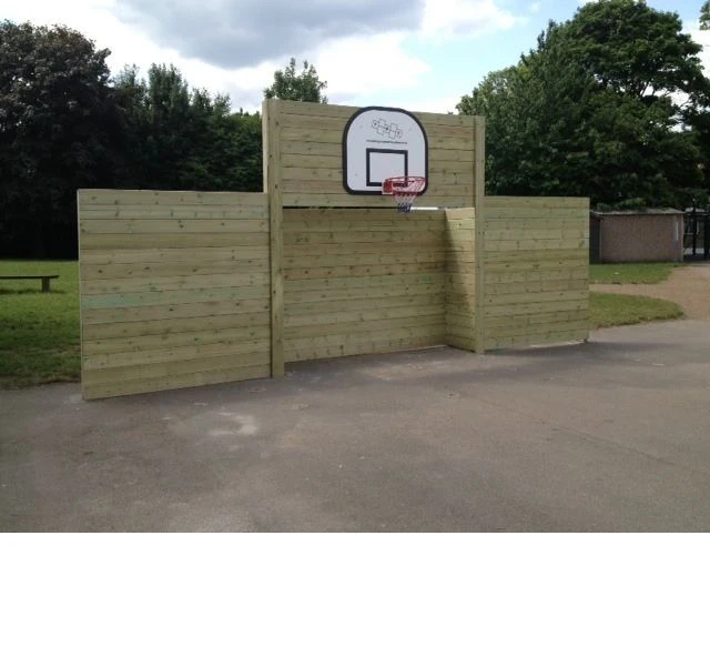 Football Goals with Basketball Backboard