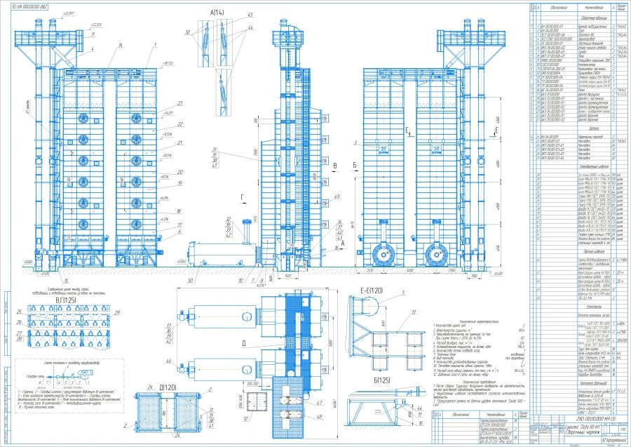 Modular Grain Dryer "Zlata" Zlata 80 (Indirect Heating, Diesel)